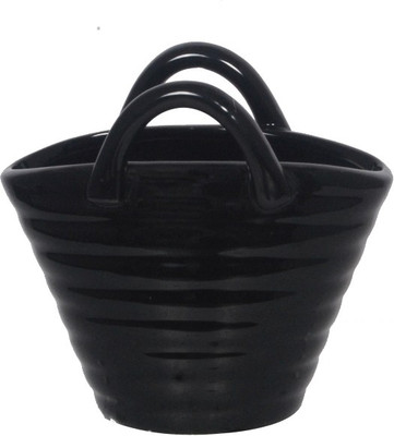 

Orchard Ceramic Vase(4.5 inch, Black)