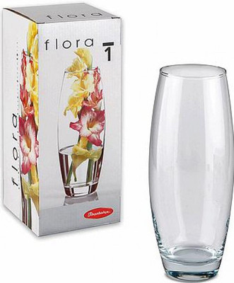 16% OFF on Pasabahce Glass Vase(10.25 inch, Clear)