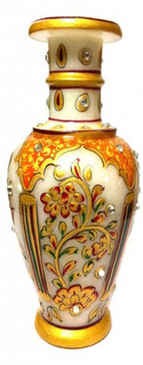 61% OFF on Chitra Handicraft Marble Vase Stoneware Vase(9 inch, Multicolor) 61% OFF on Chitra Handicraft Marble Vase Stoneware Vase(9 inch, Multicolor)