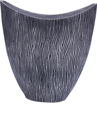 

Art N Crafts Aluminium Vase(12.5 inch, Grey)