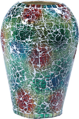 

Art N Crafts Iron Vase(10.5 inch, Multicolor)