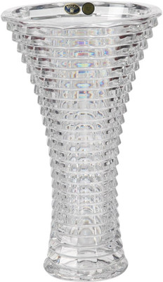 

Bohemia Crystal Vase(11 inch, Silver)