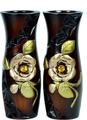 

Orchard Ceramic Vase(8 inch, Brown)
