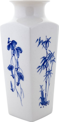 

FreshKnots Ceramic Vase(8.5 inch, White)