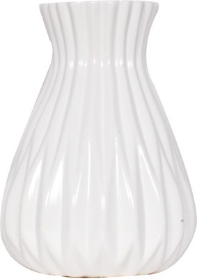 

Orchard Ceramic Vase(7 inch, White)