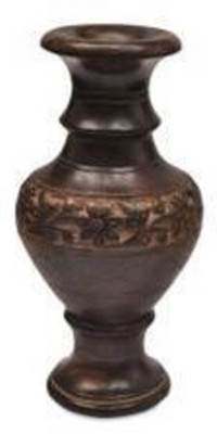 19% OFF on Onlineshoppee Wooden Vase(10 inch, Brown) 19% OFF on Onlineshoppee Wooden Vase(10 inch, Brown)