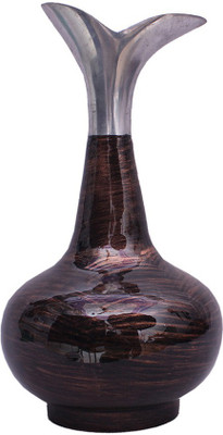 

La Belle Vintage Aluminium Vase(11.8 inch, Copper)