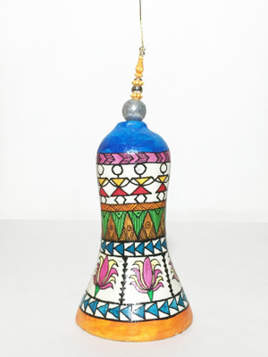 

U-arte MAGICAL BELL 3 Terracotta Vase(4.25 inch, Multicolor)