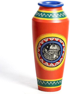 50% OFF on Aapno Rajasthan Terracotta Vase(4 inch, Orange) 50% OFF on Aapno Rajasthan Terracotta Vase(4 inch, Orange)