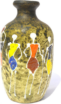 

Art Godaam Terracotta Vase(6.5 inch, Multicolor)