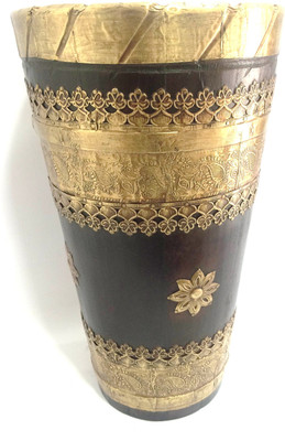 

Shivay Arts Wooden Vase(14 inch, Brown)