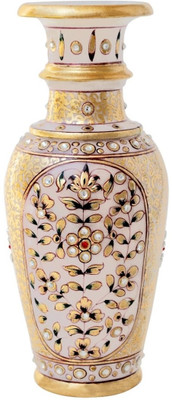 44% OFF on Handicrafts Paradise Marble Stoneware Vase(9 inch, Multicolor) 44% OFF on Handicrafts Paradise Marble Stoneware Vase(9 inch, Multicolor)