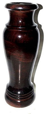 

Alishba wooden Wooden Vase(30 inch, Brown)
