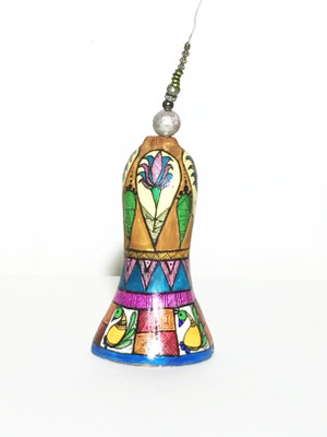 

U-arte MAGICAL BELL 2 Terracotta Vase(4.33 inch, Multicolor)