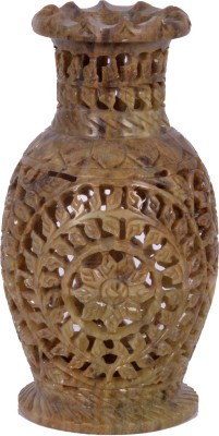 

Avinash Handicrafts Stoneware Vase(6 inch, Brown)