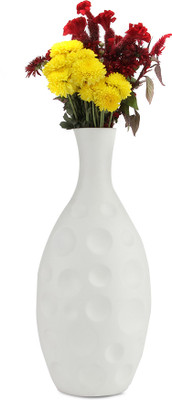 

SNG Ceramic Vase(35.814 cm, White)