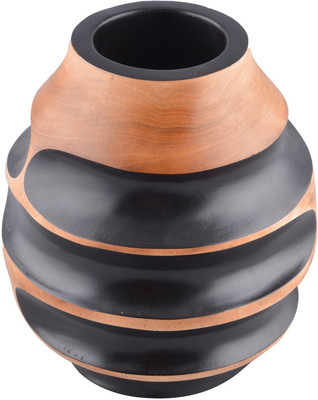 

Magica Wooden Vase(8.2 inch, Multicolor)