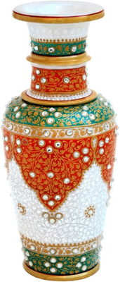 46% OFF on Handicrafts Paradise Marble Stoneware Vase(9 inch, Multicolor) 46% OFF on Handicrafts Paradise Marble Stoneware Vase(9 inch, Multicolor)