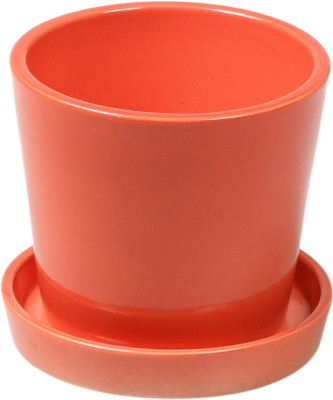 

DECARDO Ceramic Vase(4.5 inch, Red)