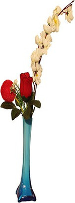 

Catco Green Rose Artificial Flower with Pot(8 inch, Pack of 1)