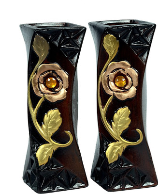 

Orchard Ceramic Vase(8 inch, Brown)
