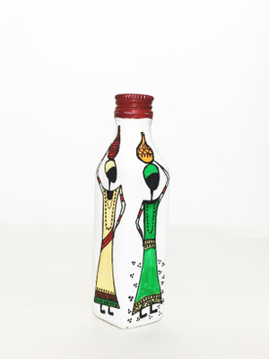 

U-arte WOMEN STORY Plastic Vase(4.33 inch, Multicolor)