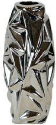 

The Art Effects Ceramic Vase(10 inch, Steel)