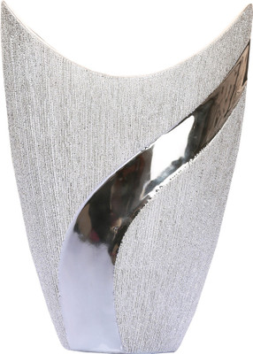 

Sunrise Ceramic Vase(12.5 inch, Silver)