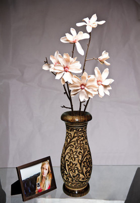 29% OFF on Decorhand Wooden Flower Wooden Vase(8 inch, Brown) 29% OFF on Decorhand Wooden Flower Wooden Vase(8 inch, Brown)
