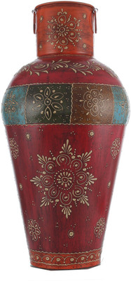 

Apkamart Ancient Chinese Flower Pot Iron Vase(18 inch, Multicolor)