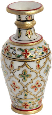 39% OFF on Handicrafts Paradise Marble Stoneware Vase(6 inch, Multicolor) 39% OFF on Handicrafts Paradise Marble Stoneware Vase(6 inch, Multicolor)