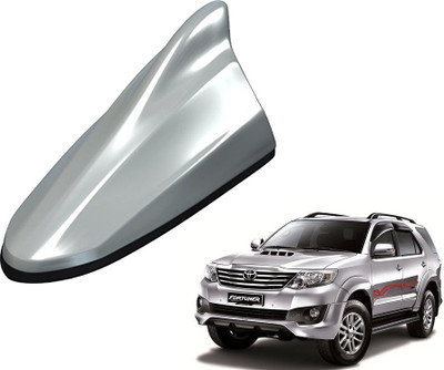 

Auto Addict Premium Make Car Silver Shark Fin Replacement Signal Receiver AA18 Toyota Fortuner Hidden Vehicle Antenna