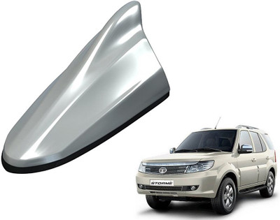 

Auto Addict Premium Make Car Silver Shark Fin Replacement Signal Receiver AA31 Tata Safari Storme Hidden Vehicle Antenna