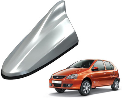 

Auto Addict Premium Make Car Silver Shark Fin Replacement Signal Receiver AA36 Tata Indica Hidden Vehicle Antenna