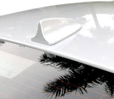 

AdroitZ sharkantennawhite612 Amplited Glass Mount Antenna shark design White For Skoda Superb Satellite Vehicle Antenna