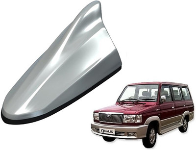 

Auto Addict Premium Make Car Silver Shark Fin Replacement Signal Receiver AA15 Toyota Qualis Hidden Vehicle Antenna