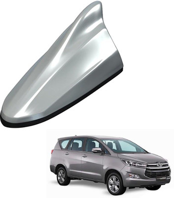 

Auto Addict Premium Make Car Silver Shark Fin Replacement Signal Receiver AA21 Toyota Innova Crysta Hidden Vehicle Antenna
