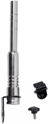 

Speedwav 96504 Silver Metal Decorative Whip Vehicle Antenna