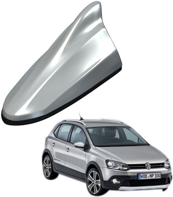 

Auto Addict Premium Make Car Silver Shark Fin Replacement Signal Receiver AA9 Volkswagen Cross Polo Hidden Vehicle Antenna