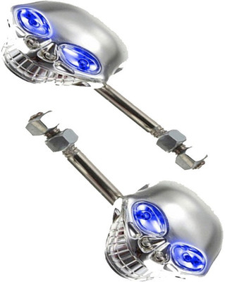 

Capeshoppers Front, Rear LED Indicator Light for Universal For Bike Universal For Bike(Blue)