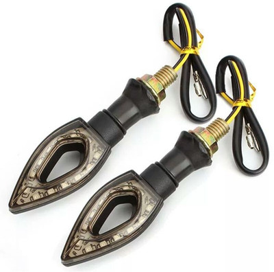 

Bikers World Front, Rear LED Indicator Light for Bajaj Pulsar 150(Yellow)