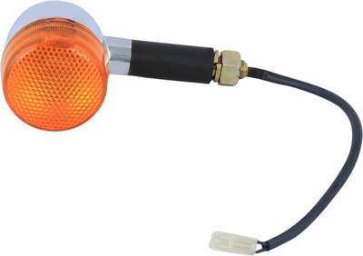 

Bikers World Front, Rear LED Indicator Light for Royal Enfield Thunder Bird 350, 500(Orange)