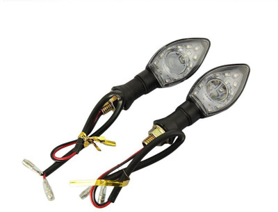

ACCESSOREEZ Side LED Indicator Light for TVS Wego(White)