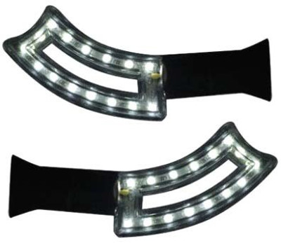 

ACCESSOREEZ Front, Rear LED Indicator Light for Honda Dio(White)