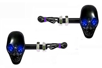 

Capeshoppers Front, Rear LED Indicator Light for Royal Enfield 500(White)