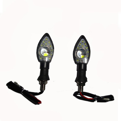 Crokrok Front, Rear LED Indicator Light for Hero Splendor Plus(White) available at flipkart for Rs.349