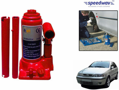 

Speedwav 58512 Hydraulic Bottle shaped Hydraulic Bottle Vehicle Jack(2 Ton)