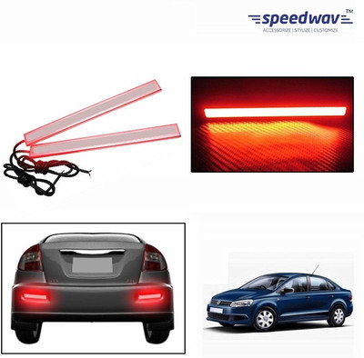 

Speedwav Headlight LED for Volkswagen(Vento, Pack of 2), Red