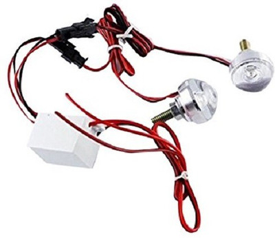 

Truelinks Brake Light, Tail Light, Back Up Lamp LED(Universal For Bike, Pack of 2), Blue