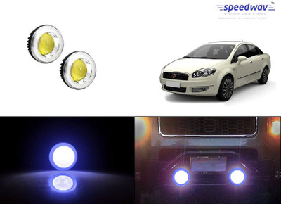 

Speedwav Headlight LED for Fiat(Linea, Pack of 2), Blue;white